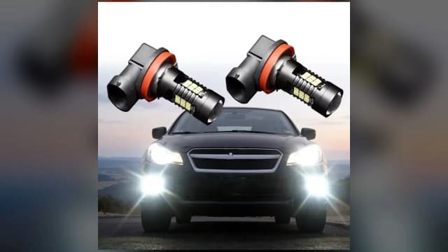 LED крушки за фарове за мъгла H11, H8, H1, H3: бели или жълти?