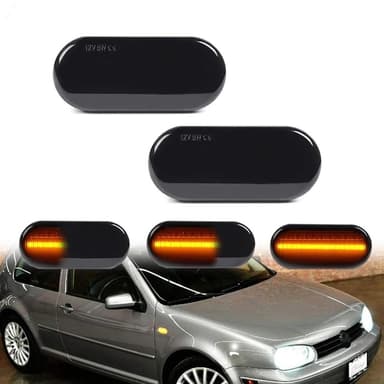 Динамични Бягащи Мигачи За:Ford C-Max;Galaxy;Fiesta;Focus;Fusion; Seat Cordoba;Ibiza;Leon;Toledo;Skoda Octavia;Volkswagen Bora;Golf 3/4;Lupo;Passat;Polo;Sharan;Vento