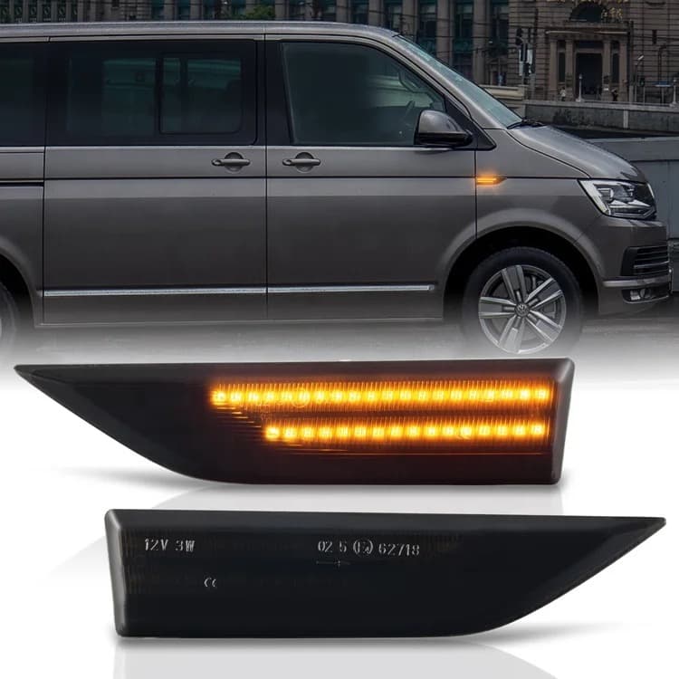 Динамични Бягащи Мигачи За:Volkswagen Caddy;Multivan;Transporter