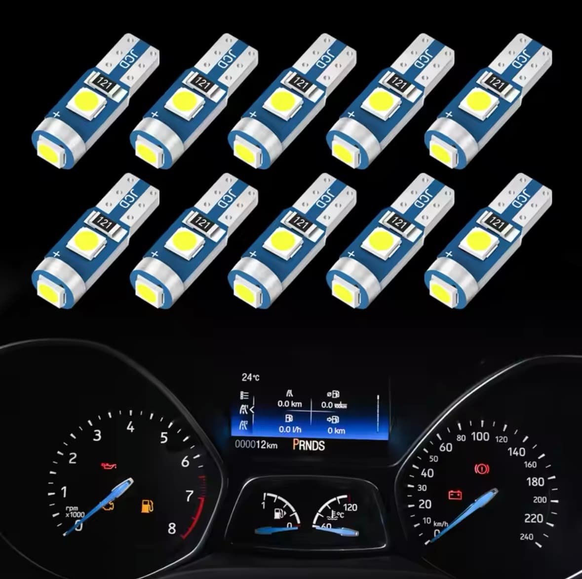 LED Крушки за Табло T5 W3W