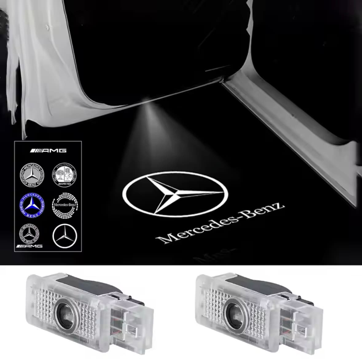 LED Лого Проектор Плафон За:Mercedes-Benz A207;C207;C218;CLA