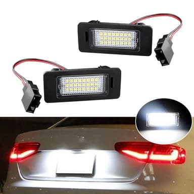 LED Плафони За Регистрационен Номер За:Audi A4 B8;A5/S5;A6/S6;A7;Q5;TT;Volkswagen Golf Plus;Jetta;Passat B6;Sharan;Touareg;Touran;Porsche Panamera