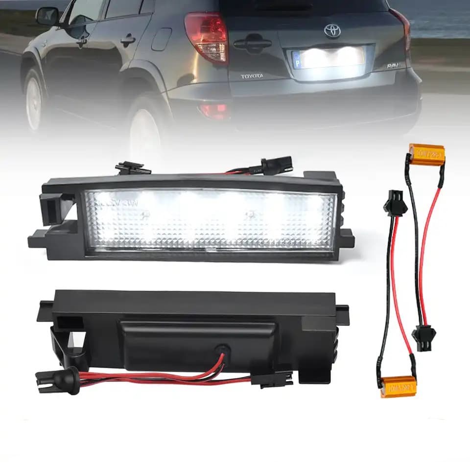 LED Плафони За Регистрационен Номер За:Toyota Auris;Avalon;Aygo;Carmy;Corolla;Rav4;Scion;Vanguard;Yaris;Lexus SC 430