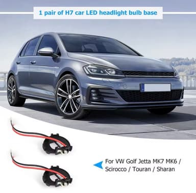 Преходници За LED Крушки H7 За:Volkswagen Golf 6,7;Jetta;Scirocco;Touran;Sharan