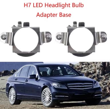 Преходници За LED Крушки H7 За:BMW;Audi;Mercedes Benz;Volkswagen;Nissan;Ford
