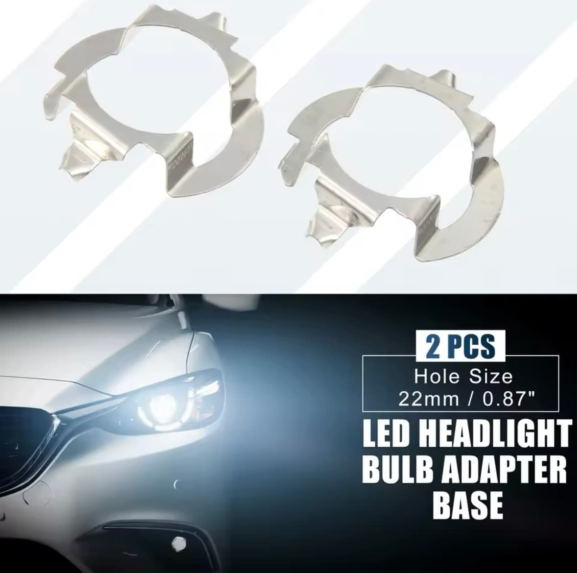 Преходници За LED Крушки H7 За:Mercedes E Class;Volkswagen Touareg;Skoda Fabia;Superb;Ford Explorer